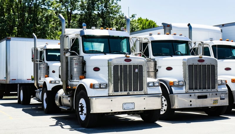 Truck Runner's fleet of trucks