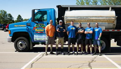 Newsletter signup for Truck Runner's